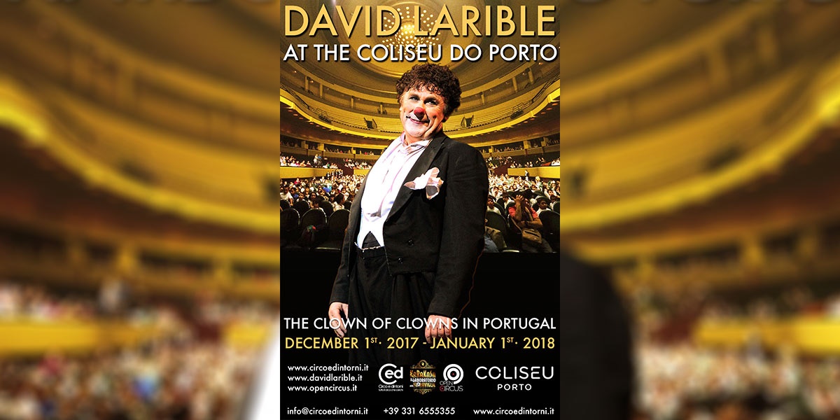 David Larible al Coliseu do Porto 